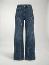 Vaqueros Rectos Detalle STRASS 1