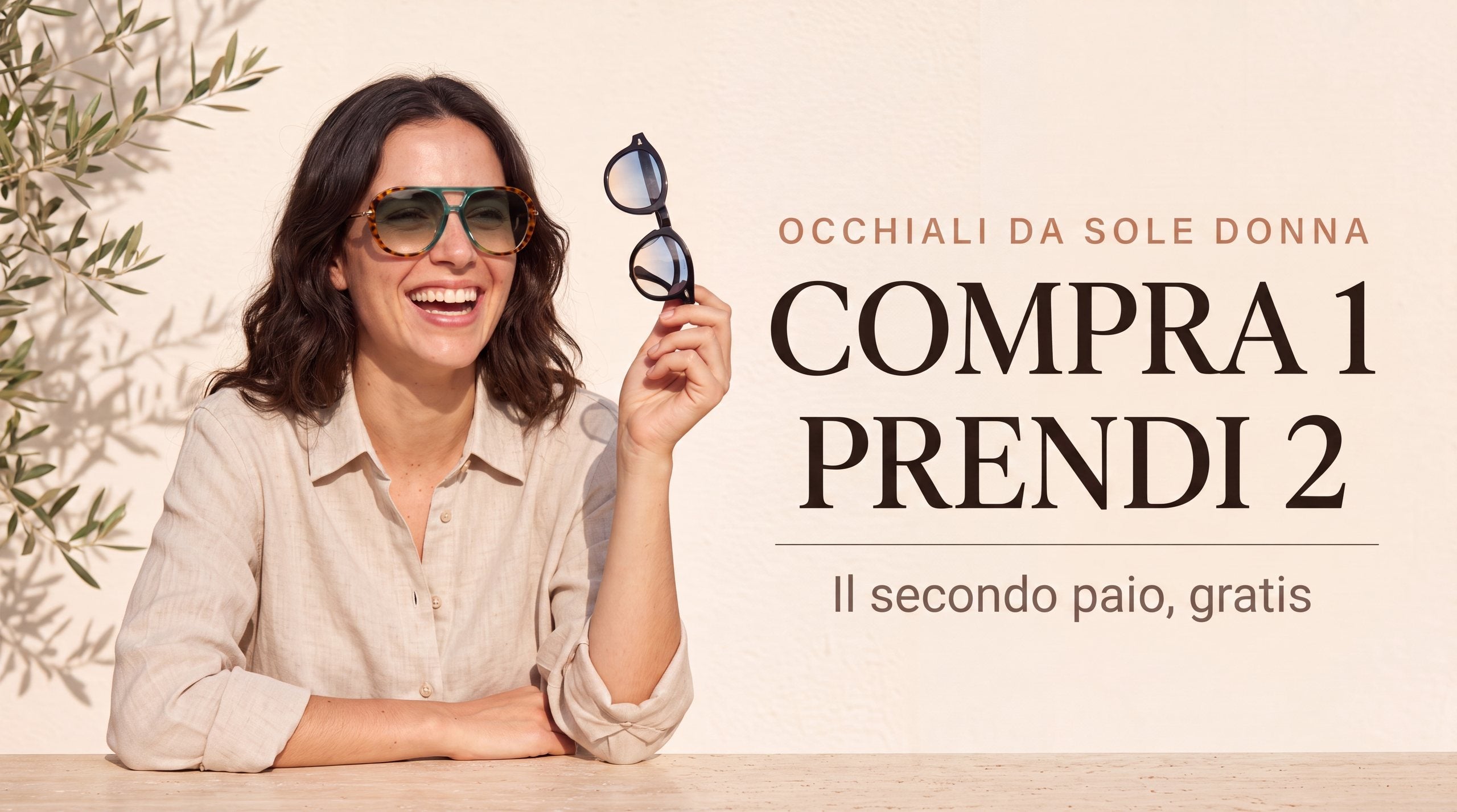 Occhiali da Sole Donna — 2x1